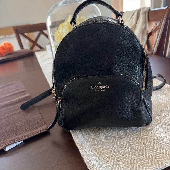 Black Kate Spade mini backpack - Picture 1 of 7